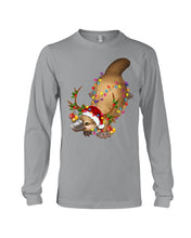 Load image into Gallery viewer, Platypus Gorgeous Reindeer Christmas Gift For Platypus Lovers Unisex Long Sleeve