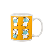 Load image into Gallery viewer, Pig Pandemic Essential Stay At Home Unique Custom Design Mug