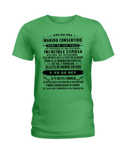 Load image into Gallery viewer, Increible Esposa Nacida En Diciembre Birthday Meaningful Gift Ladies Tee