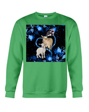 Load image into Gallery viewer, Lovely Phone Case Twinkling Blue Heart Gift For Goat Lovers Sweatshirt