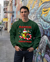 Load image into Gallery viewer, Tennis Players Magical Christmas Snowman Gift For Women Sweatshirt