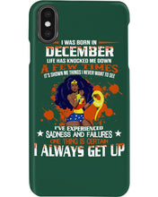Load image into Gallery viewer, December Superwoman Life Has Knocked Me Down Birthday Meaningful Gift Phone case