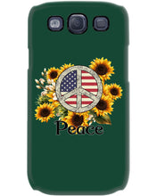 Load image into Gallery viewer, Peace Sign Sunflower Birthday Gift For Girls Phone case