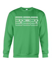 Load image into Gallery viewer, Vintage Funny Guitar Chords Custom Gift For Guitar Lovers Sweatshirt