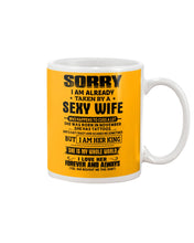 Load image into Gallery viewer, Gift For Husband Taken By A November Sexy Wife Who Happens To Cuss A Lot Mug