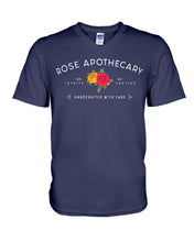 Load image into Gallery viewer, Rose Apothecary Handcrafted With Care Gift For Women Guys V-Neck