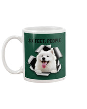 Load image into Gallery viewer, Six Feet People Alaska Husky Unique Custom Design For Dog Lovers Mug