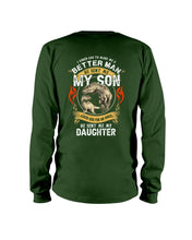 Load image into Gallery viewer, God Sent Me My Son And My Daughter Custom Design Unisex Long Sleeve