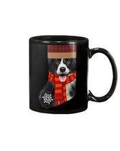 Load image into Gallery viewer, Santa Border Collie In Stock Gift For Dog Lovers Mug