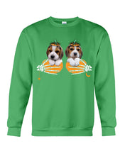 Load image into Gallery viewer, Beagle Hand Bones My Breast Gift For Dog Lovers Sweatshirt
