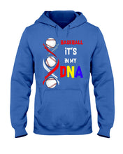 Load image into Gallery viewer, Baseball Be My DNA Gift For Sport Lovers Hoodie