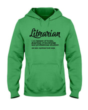 Load image into Gallery viewer, Librarian Keeper Of Books Guardian Of Knowledge Custom Gift For Librarian Hoodie