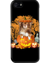 Load image into Gallery viewer, Chihuahua Book Pumpkin Halloween Gift For Dog Lovers Phone case