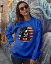 Load image into Gallery viewer, English Cocker Spaniel US Sunflower Gift For Dog Lovers Sweatshirt
