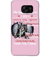 Load image into Gallery viewer, October Man Son Of God Birthday Meaningful Gift For Men Phone case