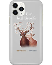 Load image into Gallery viewer, Custom Name Deers Gift For Boyfriend Till Our Last Breath Phone case