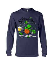 Load image into Gallery viewer, Basketball Saint Patrick's Day Gift For Basketball Lovers Unisex Long Sleeve