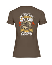 Load image into Gallery viewer, God Sent Me My Son And My Daughter Custom Design Gift For Family Ladies Tee
