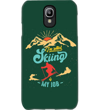 Load image into Gallery viewer, I'm Retired Skiing Is My Job Mountainous Terrain Phone case