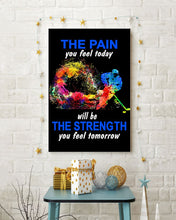 Load image into Gallery viewer, The Pain You Feel Today Will Be The Strength Gift For Women Vertical Poster