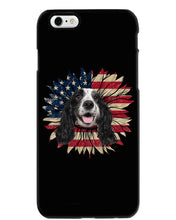 Load image into Gallery viewer, English Cocker Spaniel US Sunflower Gift For Dog Lovers Phone case
