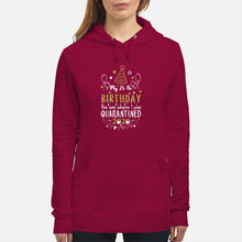 Load image into Gallery viewer, Vintage Funny My 45th Birthday The One Where I Was Quarantined Hoodie