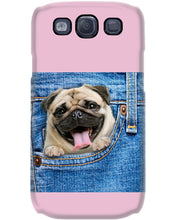 Load image into Gallery viewer, baby Pug In Denim Pocket Gift For Dog Lovers Phone case
