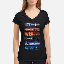 Load image into Gallery viewer, Attack Of The Clones A New Hope Ladies V-Neck
