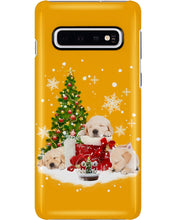 Load image into Gallery viewer, Funny Golden Retrievers Sleep In Red Boots Gift For Dog Lovers Phone case
