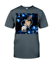 Load image into Gallery viewer, Lovely Phone Case Twinkling Blue Heart Gift For Goat Lovers Guys Tee