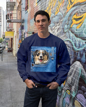 Load image into Gallery viewer, Australian Shepherd In Denim Pocket Gift For Dog Lovers Sweatshirt