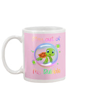 Load image into Gallery viewer, Vintage Funny Stay Out Of My Bubble Gift For Turtle Lovers Mug