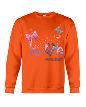 Load image into Gallery viewer, Love Butterflies Grandma Life Gift For Grandma Sweatshirt
