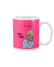 Load image into Gallery viewer, You Are Sister Heartbeat Gift For Sister Mug