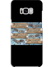 Load image into Gallery viewer, Do What Makes You Happy With Bats Gift For Girls Phone case