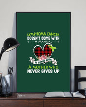 Load image into Gallery viewer, Lymphoma Cancer Doesn't Come With A Manual Vertical Poster