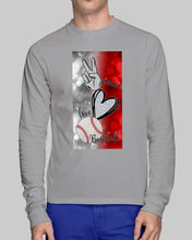 Load image into Gallery viewer, Baseball Peaceful Love Gift For Baseball Lovers Unisex Long Sleeve