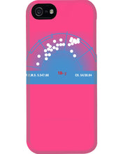 Load image into Gallery viewer, Pinpoint The Location In The Space Blue Phone case