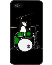 Load image into Gallery viewer, Funny Cat Playing Drums Great Gift For Cat Lovers Phone case