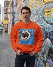 Load image into Gallery viewer, baby Pug In Denim Pocket Gift For Dog Lovers Sweatshirt