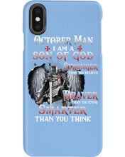 Load image into Gallery viewer, October Man Son Of God Birthday Meaningful Gift For Men Phone case