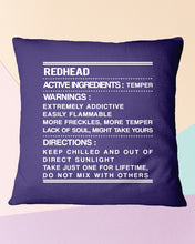 Load image into Gallery viewer, Sorry This Guy Is Already Taken By A Smart And Sexy Redhead Gift For Men Pillow Cover