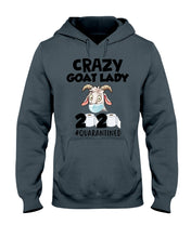 Load image into Gallery viewer, Crazy Goat Lady 2020 Quarantined Gift For Goat Lovers Hoodie