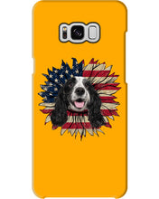 Load image into Gallery viewer, English Cocker Spaniel US Sunflower Gift For Dog Lovers Phone case