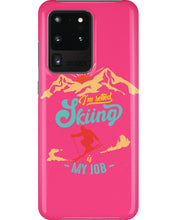 Load image into Gallery viewer, I'm Retired Skiing Is My Job Mountainous Terrain Phone case