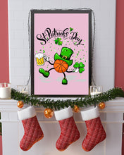 Load image into Gallery viewer, Basketball Saint Patrick's Day Gift For Basketball Lovers Vertical Poster