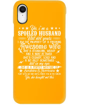 Load image into Gallery viewer, Shes Stubborn Messy And A Brat At Times Black Gift For Husband Phone case