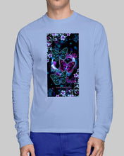 Load image into Gallery viewer, Purple Phone Case With Butterfly Faith Hope Love Suicide Awareness Gift Unisex Long Sleeve