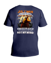 Load image into Gallery viewer, Birthday Gift For July Man You Know My Name Not My Story Trending Guys V-Neck