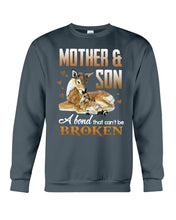 Load image into Gallery viewer, Mother And Son A Bond That Can't Be Broken Sweatshirt